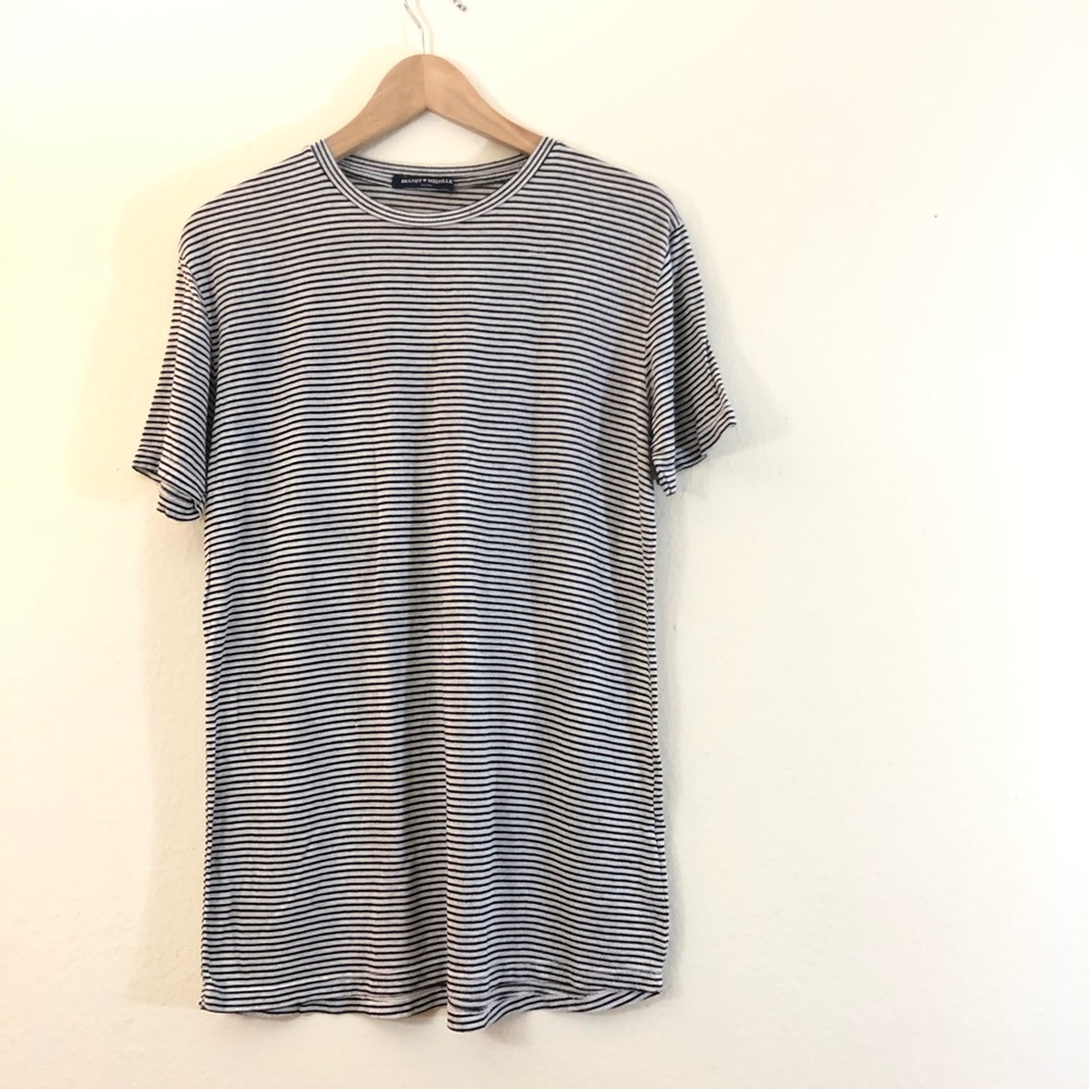 Brandy Melville striped comfy soft tee